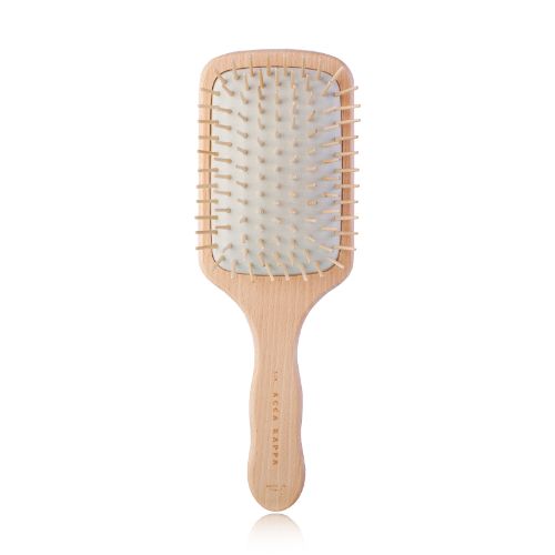 Щетка для волос пневматическая с деревянными зубчиками (62345)
